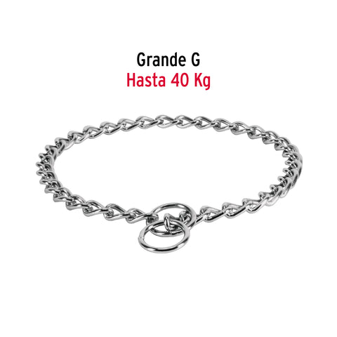 Collar de entrenamiento para perro, 55 cm, eslabón 3.5 mm | CACA-35 | 44292