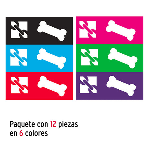 Correa con pechera para perro, 1 cm ancho, FIERO | COPE-10 | 44294