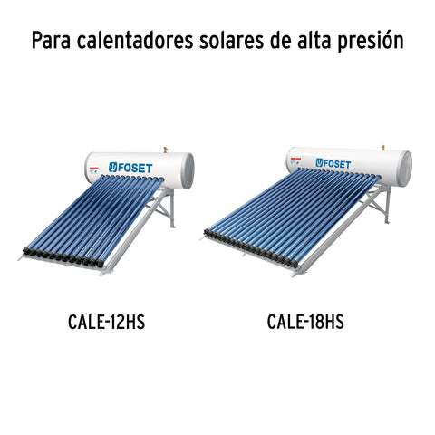 Ánodo de magnesio para calentador solar, 3/4', FOSET | R2-CALE-S | 44354