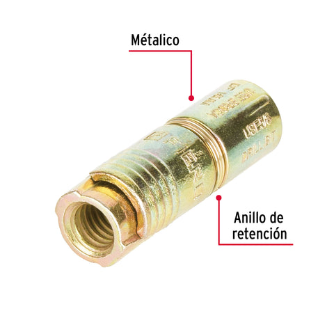 Bolsa con 4 taquetes expansivos de 3/8' sin tornillo, FIERO | TAE-3/8 | 44364