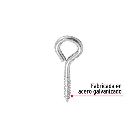 Bolsa con 144 armellas cerradas de 20 x 70, FIERO | AR-20C | 44373
