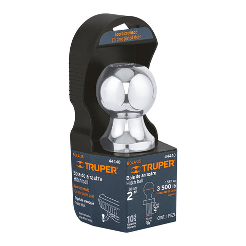 Bola de arrastre para remolque, 2', 3500 lb, Truper | BOLA-35 | 44440