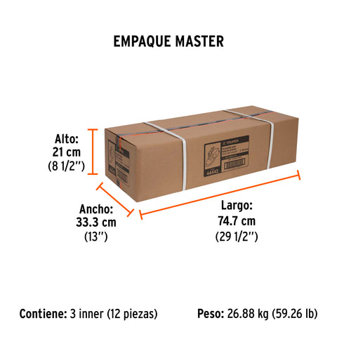 Acoplador para remolque, para bola de 2', Truper | ACO-BOLA-35 | 44442