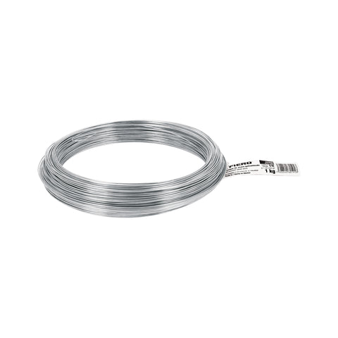 Kilo de alambre galvanizado, calibre 18, FIERO | ALG-180 | 44468