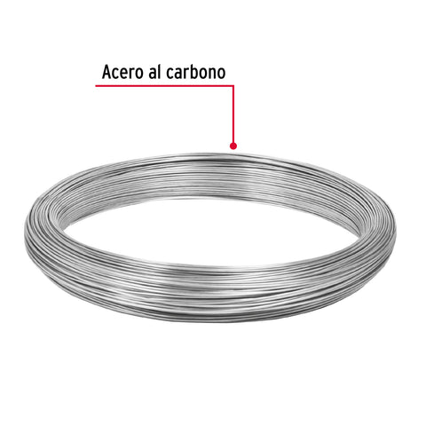 Kilo de alambre galvanizado, calibre 18, FIERO | ALG-180 | 44468