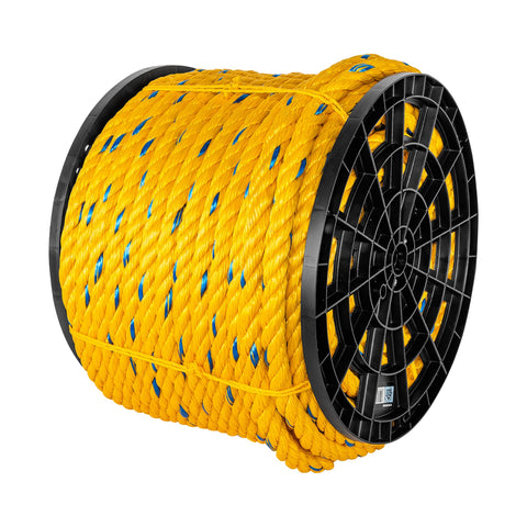 Kilo de cuerda amarilla de polipropileno 25mm, carrete 30kg | CUE-25K | 44473