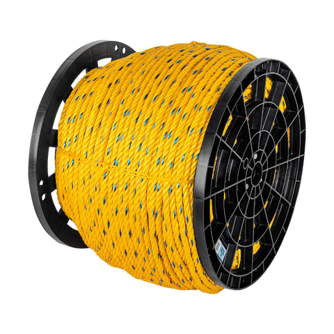 Kilo de cuerda amarilla de polipropileno 11mm, carrete 20kg | CUE-11K | 44488