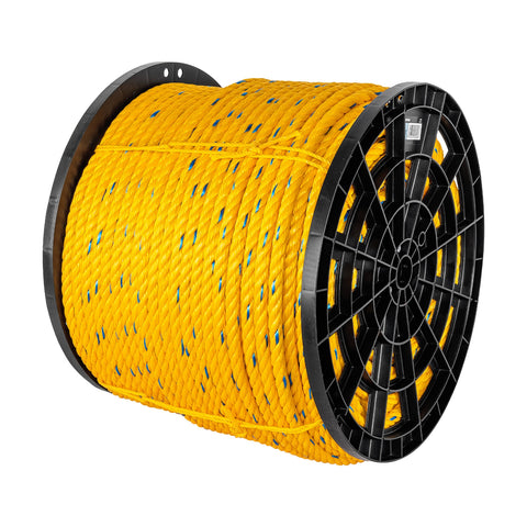 Kilo de cuerda amarilla de polipropileno 16mm, carrete 30kg | CUE-16K | 44490