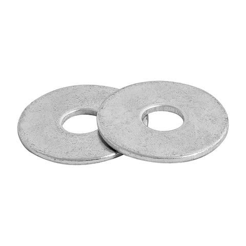Bolsa de 1 kilo arandelas planas galvanizadas 1/4', FIERO | ARA-1/4 | 44543