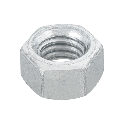 Bolsa con 100 tuercas 3/8' hexagonales de acero galvanizado | TUE-3/8 | 44550