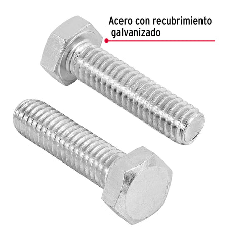 Bolsa con 60 tornillos 5/16' x 1-1/4' tipo máquina, FIERO | TORM-5/16X1-1/4 | 44567