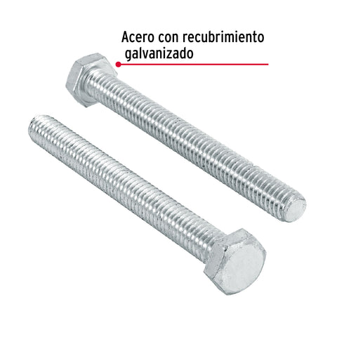 Bolsa con 60 tornillos 5/16' x 3' tipo máquina, FIERO | TORM-5/16X3 | 44571