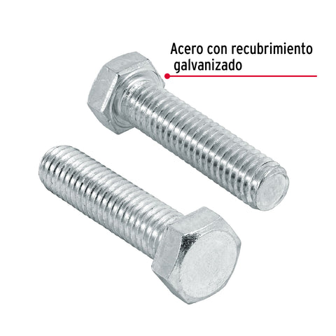 Bolsa con 70 tornillos 3/8' x 1-1/2' tipo máquina, FIERO | TORM-3/8X1-1/2 | 44577