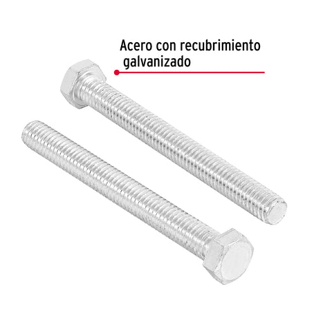 Bolsa con 30 tornillos 3/8' x 3-1/2' tipo máquina, FIERO | TORM-3/8X3-1/2 | 44581