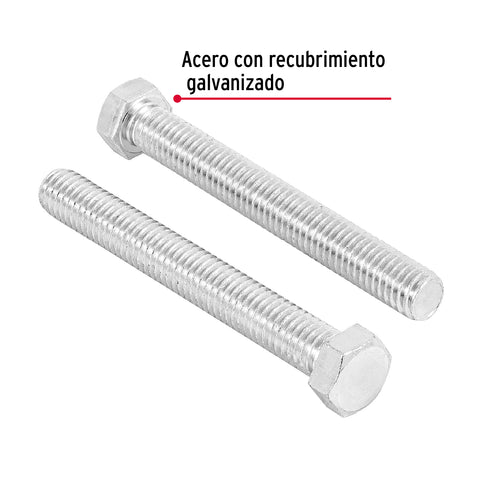 Bolsa con 30 tornillos 7/16' x 2-1/2' tipo máquina, FIERO | TORM-7/16X2-1/2 | 44587