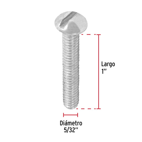 Bolsa con 300 tornillos 5/32' x 1' tipo estufa, FIERO | TORE-5/32X1 | 44609