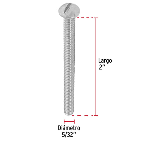 Bolsa con 150 tornillos 5/32' x 2' tipo estufa, FIERO | TORE-5/32X2 | 44612