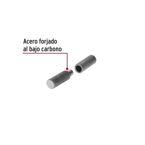Bisagra tubular soldable de 3/8', HERMEX | BSO-3/8 | 44635