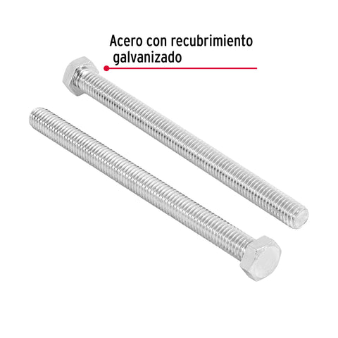Bolsa con 15 tornillos 3/8' x 5' tipo máquina, FIERO | TORM-3/8X5 | 44652