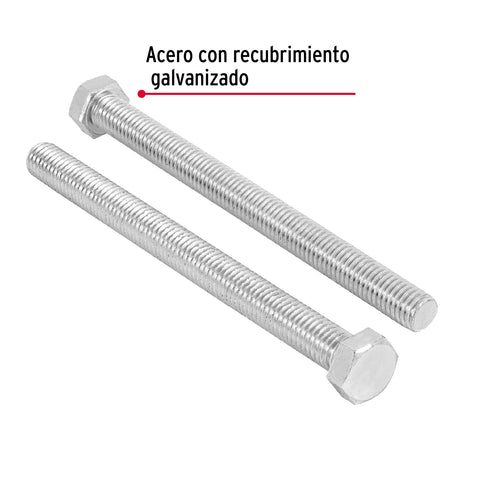 Bolsa con 8 tornillos 1/2' x 6' tipo máquina, FIERO | TORM-1/2X6 | 44667