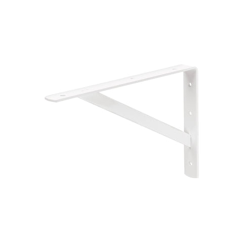 Ménsula de acero reforzada blanca 8 x 12', FIERO | MER-12B | 44670