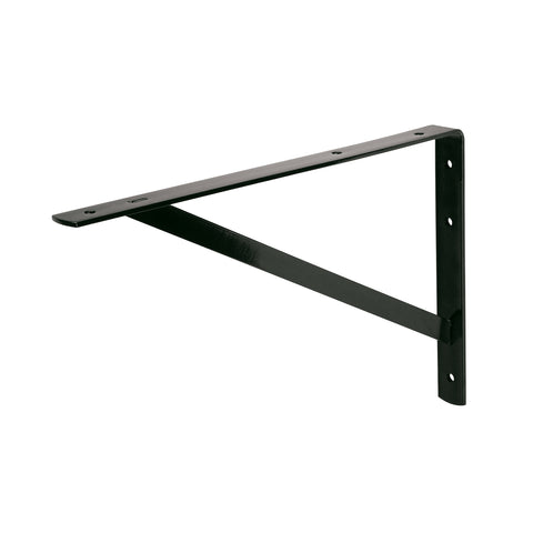 Ménsula de acero reforzada negra 10 x 16', FIERO | MER-16N | 44677