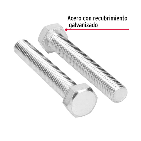 Bolsa con 8 tornillos 5/8' x 4' tipo máquina, FIERO | TORM-5/8X4 | 44682