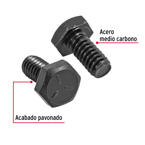 Bolsa con 150 tornillos 1/4' x 1/2' acero grado 5, FIERO | TOR5-1/4X1/2 | 44763