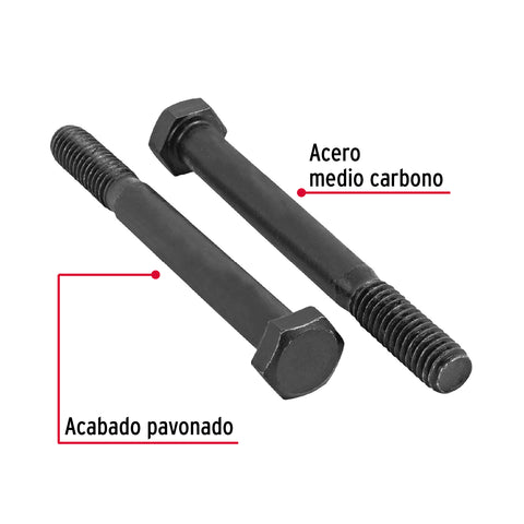 Bolsa con 60 tornillos 5/16' x 3' acero grado 5, FIERO | TOR5-5/16X3 | 44778