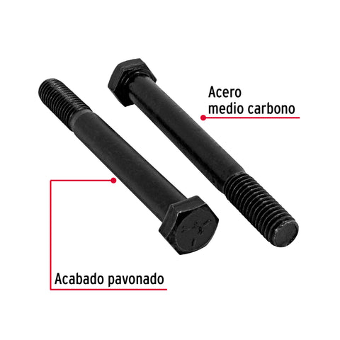 Bolsa con 30 tornillos 3/8' x 3-1/2' acero grado 5, FIERO | TOR5-3/8X3-1/2 | 44788