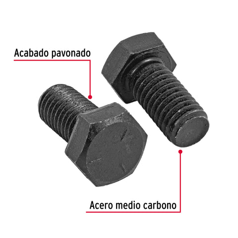 Bolsa con 40 tornillos 1/2' x 1' acero grado 5, FIERO | TOR5-1/2X1 | 44798