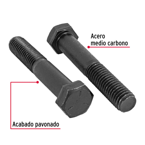 Bolsa con 20 tornillos 1/2' x 3' acero grado 5, FIERO | TOR5-1/2X3 | 44803