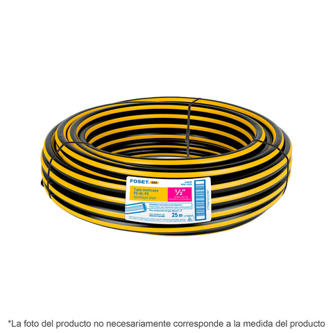 Metro de manguera para gas, 3/8' PE-AL-PE en rollo de 25m | PPG-3825 | 44828