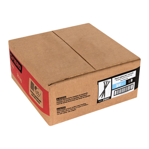 Kilo de clavos para concreto 3/4'negros, caja de 25kg, FIERO | CLCG-3/4N | 44843