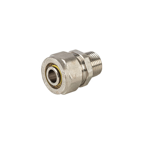 Conector para PEALPE, 3/8x3/8', con rosca macho, FOSET | PPG-3838NM | 44851