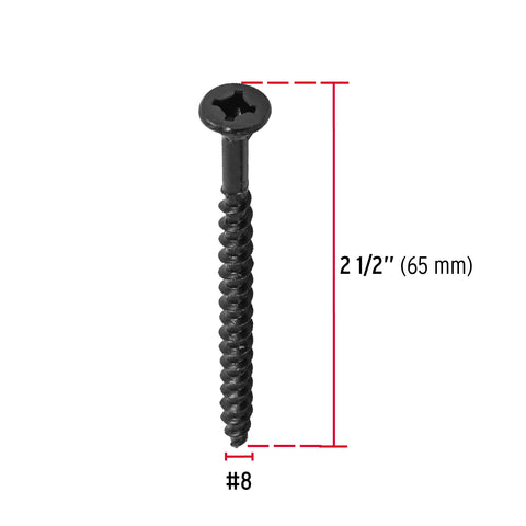 Bolsa con 200 pijas #8 x 2-1/2' combinadas (cuadro+Phillips) | PIQU-8X2-1/2 | 44896