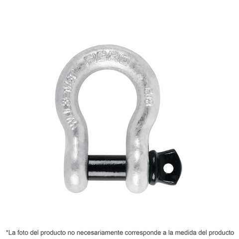 Grillete de acero forjado 1/4', FIERO | GRI-1/4 | 44967