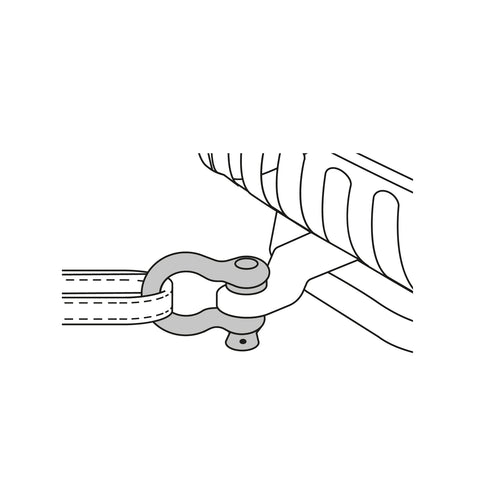 Grillete de acero forjado 1/2', FIERO | GRI-1/2 | 44971