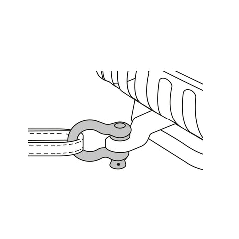 Grillete de acero forjado 7/8', FIERO | GRI-7/8 | 44974