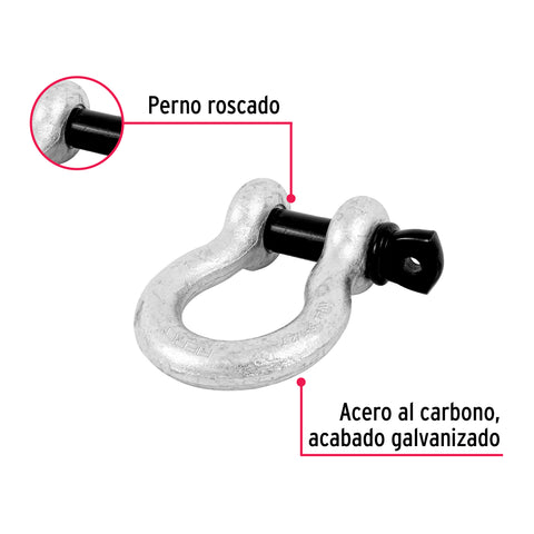 Grillete de acero forjado 1', FIERO | GRI-1 | 44975