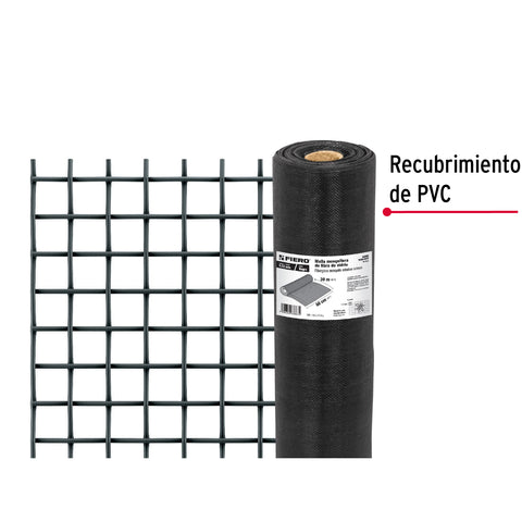 Rollo de 30 m x 0.6 m malla mosquitera fibra de vidrio negra | TEMO-06FN | 44984