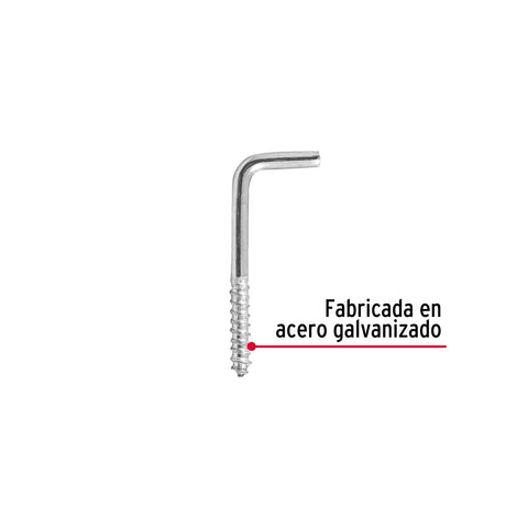 Bolsa con 144 alcayatas roscadas de 16 X 20, FIERO | ALCA-20 | 44985
