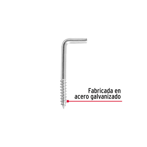 Bolsa con 144 alcayatas roscadas de 18 X 50, FIERO | ALCA-50 | 44986