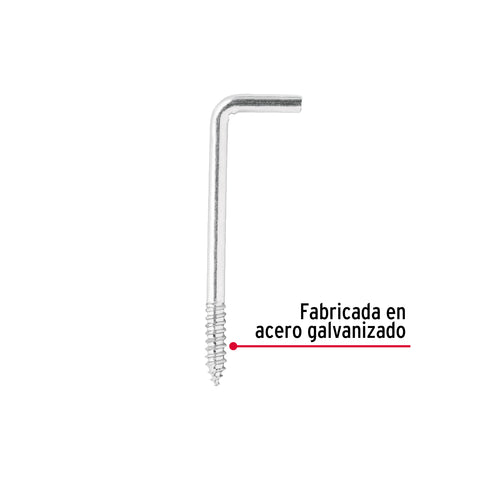 Bolsa con 144 alcayatas roscadas de 21 X 80, FIERO | ALCA-80 | 44989