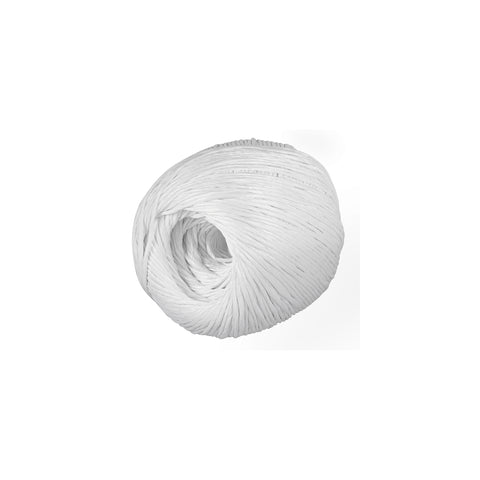Rollo de rafia de 230 m color blanco calibre 2.2 g/m, FIERO | RAF-250 | 45032