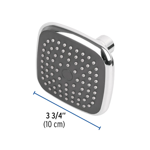 Regadera cuadrada de ABS 3-3/4' sin brazo, FOSET BASIC | R-401S | 45066