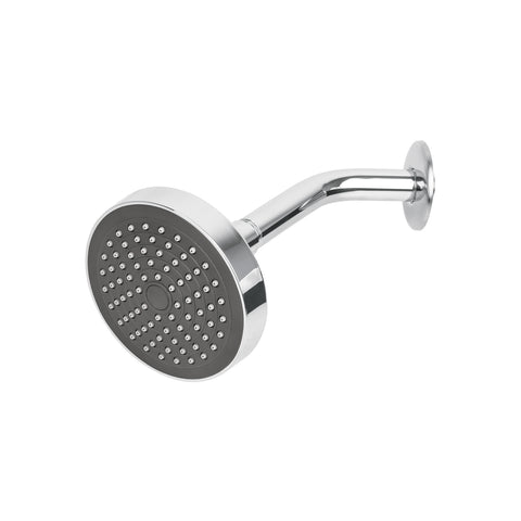 Regadera redonda 4-1/4' brazo y chapetón de acero, BASIC | R-402 | 45067