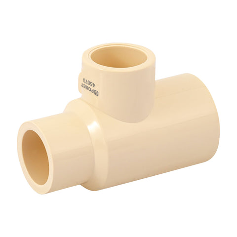 Tee reducida lateral de CPVC 3/4' x 1/2' x 1/2' , FOSET | CPVC-723 | 45073