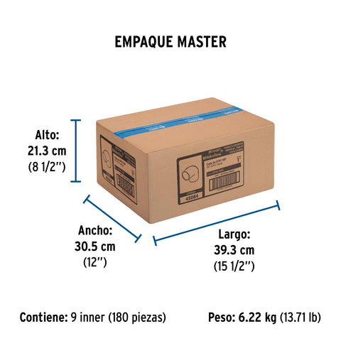 Codo 90° de CPVC de 1', FOSET | CPVC-563 | 45084
