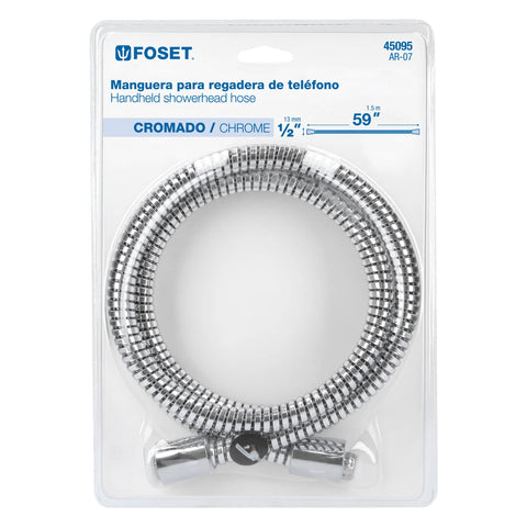 Manguera plástica de 1.5 m para regadera, FOSET AQUA | AR-07 | 45095